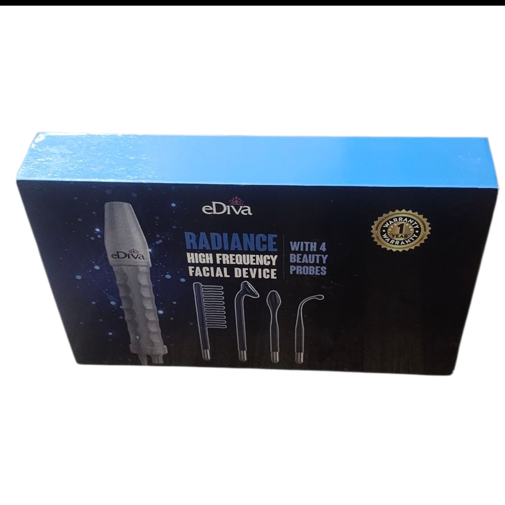 Diva Radiance High Frequency Facial Device with Probes